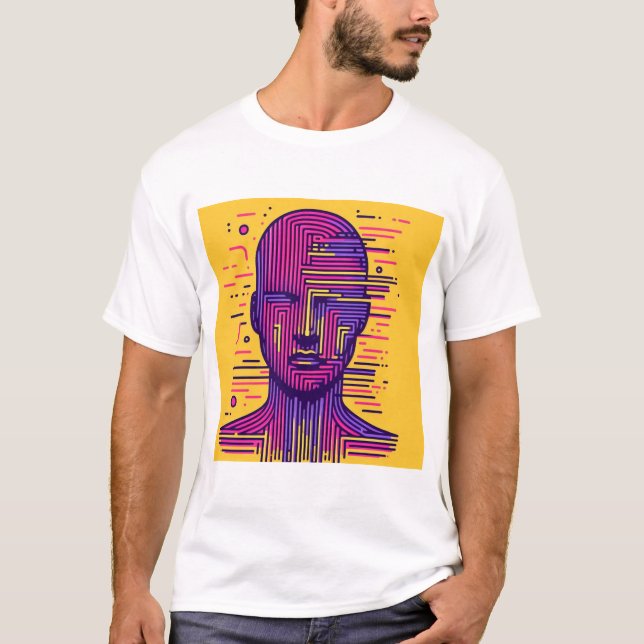 Digitale Träume T-Shirt (Vorderseite)