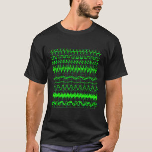 Digitale Waagen für Oszilloskop T-Shirt