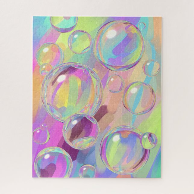 Digitale Wasserfarbe Puzzle (Vertikal)