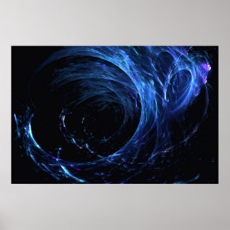 Digitale Welle Poster