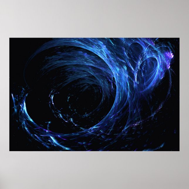 Digitale Welle Poster (Vorne)