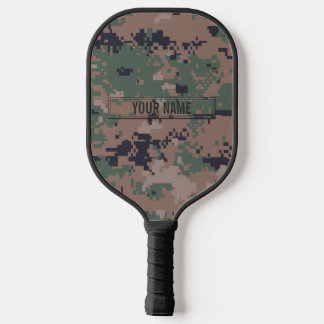 Digitale Woodland-Camouflage individuell anpassbar Pickleball Schläger