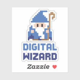 Digitaler Assistent Aufkleber