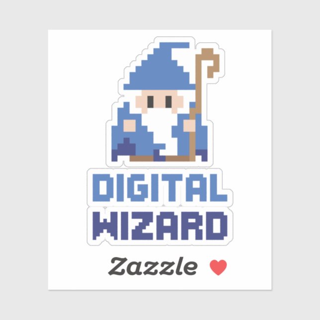 Digitaler Assistent Aufkleber (Blatt)