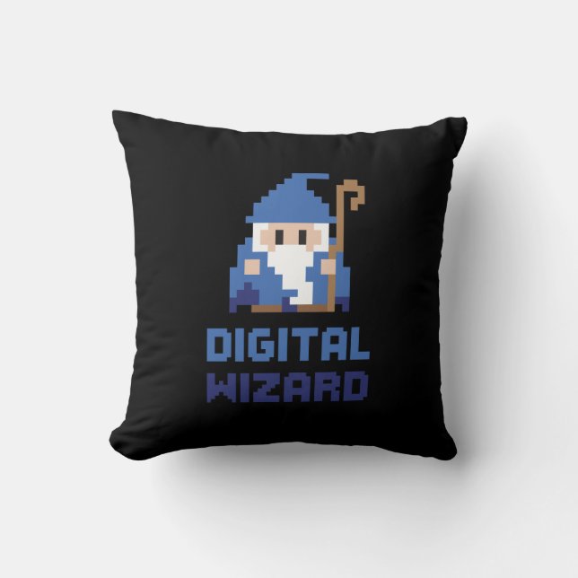 Digitaler Assistent Kissen (Vorderseite)