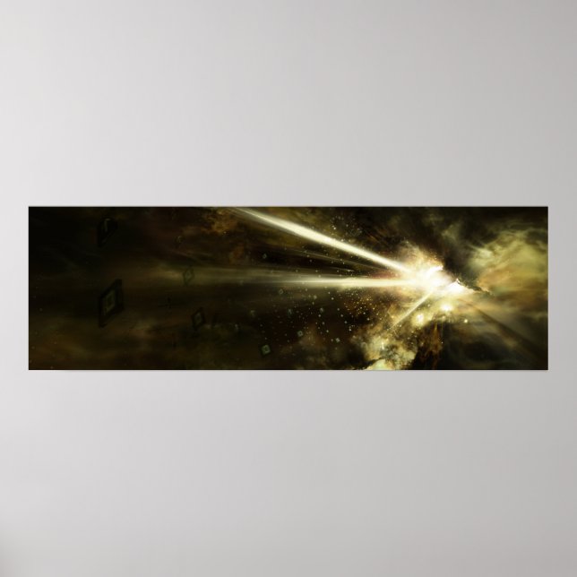 digitaler Bereich Poster (Vorne)