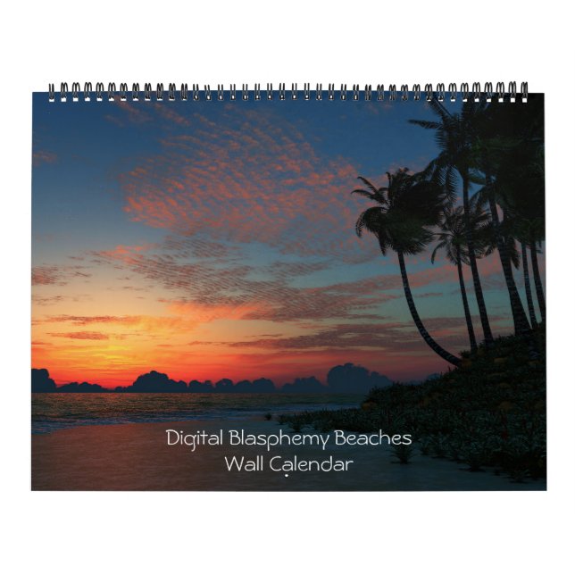 Digitaler Blasfemy Beaches Wall Calendar Kalender (Titelbild)