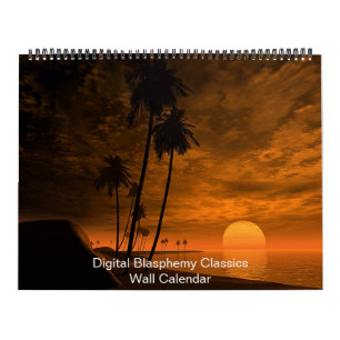 Digitaler Blasphemy Classic-Wall-Kalender Kalender