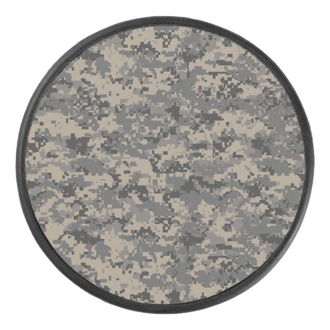 Digitaler Camouflage-Druck für die militärische Ca Eishockey Puck (Vorderseite)