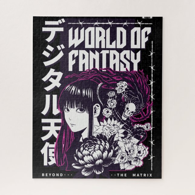 Digitaler Engel: Über die Matrix hinaus Puzzle (Vertikal)