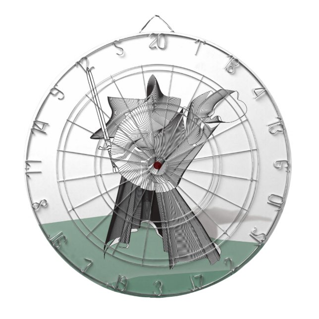 Digitaler Krieger Dartscheibe (vorne)