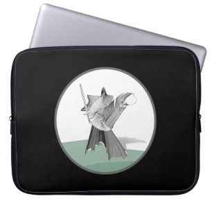 Digitaler Krieger Laptopschutzhülle