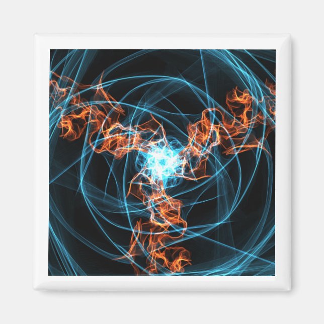 Digitaler Kunstmagnet "Totality" von Joe Mastrofil Magnet (Vorne)