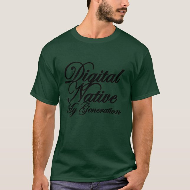 DIGITALER NATIVER T - Shirt (Vorderseite)