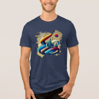 Digitaler T - Shirt - Urban Graffiti