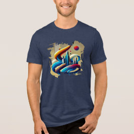 Digitaler T - Shirt - Urban Graffiti