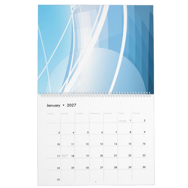 Digitaler Terminkalender Kalender (Jan 2027)