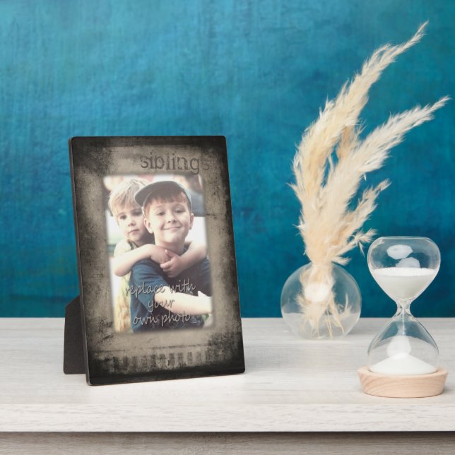 Digitaler, urbaner Grunge gestörter Filmstreifen Fotoplatte (Seite)