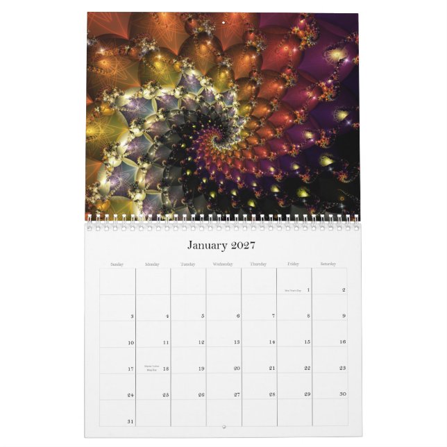 Digitales Barock 2017 - Kalender (Jan 2027)