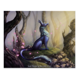 Digitales Bild "Gentle Morning" von Kaiya Wells C Poster