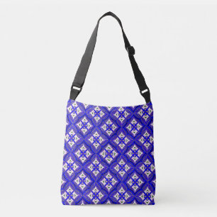 Digitales Design Cross Body Bag Medium All-over-Pr Tragetaschen Mit Langen Trägern