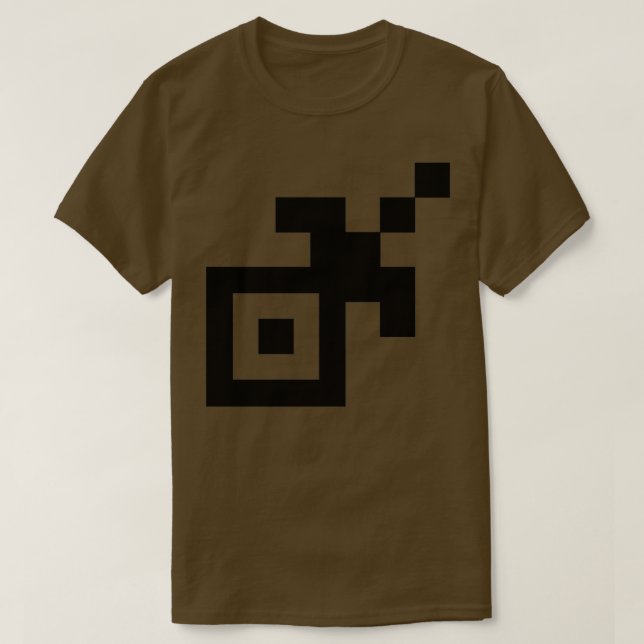 Digitales Gold Symbol T-Shirt (Design vorne)