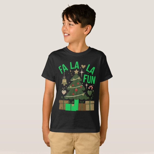 Digitales Kunstdesign für La Fun T-Shirt (Vorne ganz)