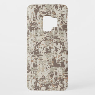 Digitales Pixel-Beige-Camouflage im Wüstenstil Case-Mate Samsung Galaxy S9 Hülle