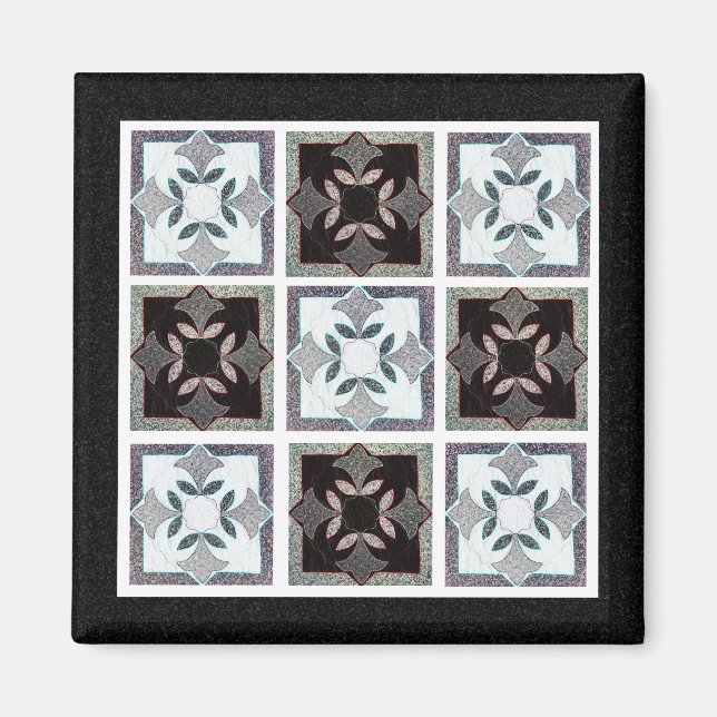 Digitales Quilt Magnet (Vorne)