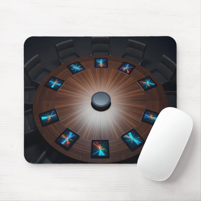 Digitales Rundtreffen Mousepad (Mit Mouse)