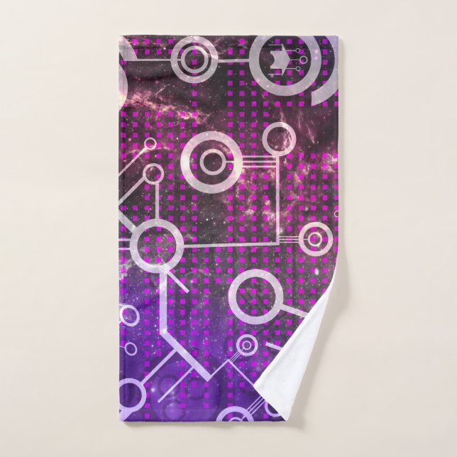 Digitales Universum Handtuch (Handtuch)