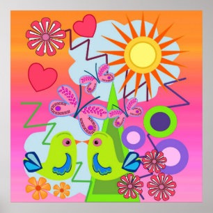 Digitales Vektorplakat Poster