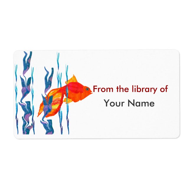 Digitales Watecolor Niedlich Red Fish (Vorne)