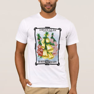 Digitalis-Etikett T-Shirt