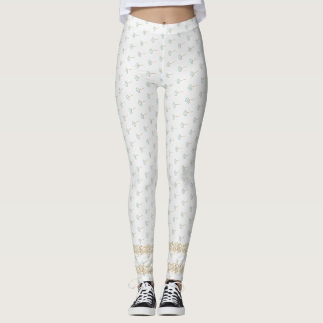 Digitalpapiermuster 2 leggings (Vorderseite)