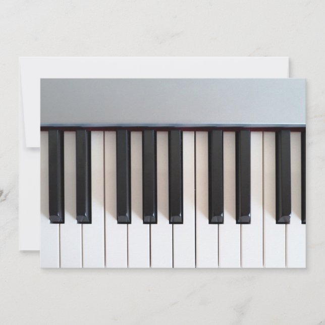 Digitalpiano-Tastatur (Vorderseite)