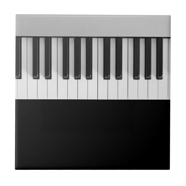 Digitalpiano-Tastatur Fliese (Vorderseite)
