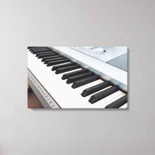 Digitalpiano-Tastatur Leinwanddruck
