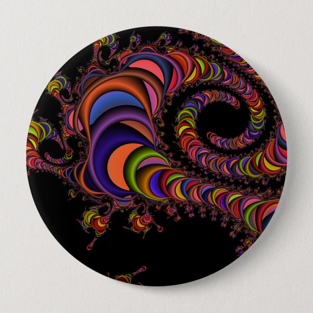 Digitalwurm Button (Vorderseite)