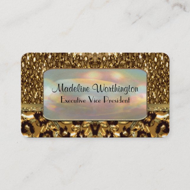 Digloos Chettah 3,5" x 2" beruflich Visitenkarte (Vorderseite)