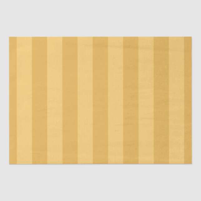 Dijon Canary Yellow Strip Seidenpapier (Vorderseite)