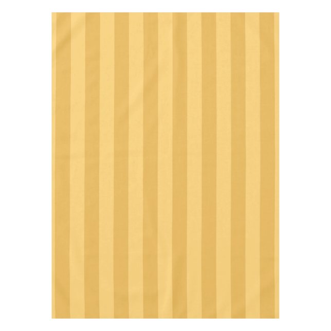 Dijon Canary Yellow Strip Tischdecke (Vorderseite)