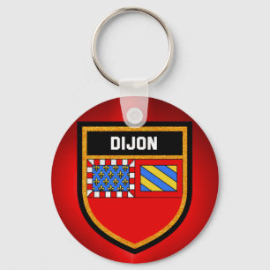 Dijon Flag Schlüsselanhänger