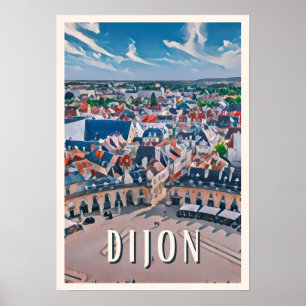Dijon Foto Vintage Poster