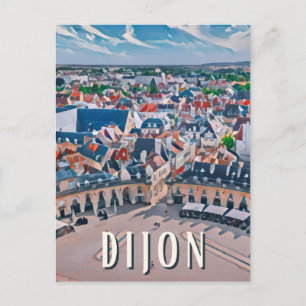 Dijon Foto Vintage Postkarte