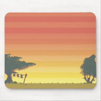 Dikdik - Sonnenuntergang Mousepad