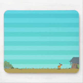 Dikdik - sonniger Tag Mousepad