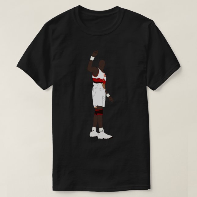 Dikembe Mutombo Finger Wag Kids T - Shirt (Design vorne)
