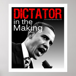 "Diktator in the Making" Poster