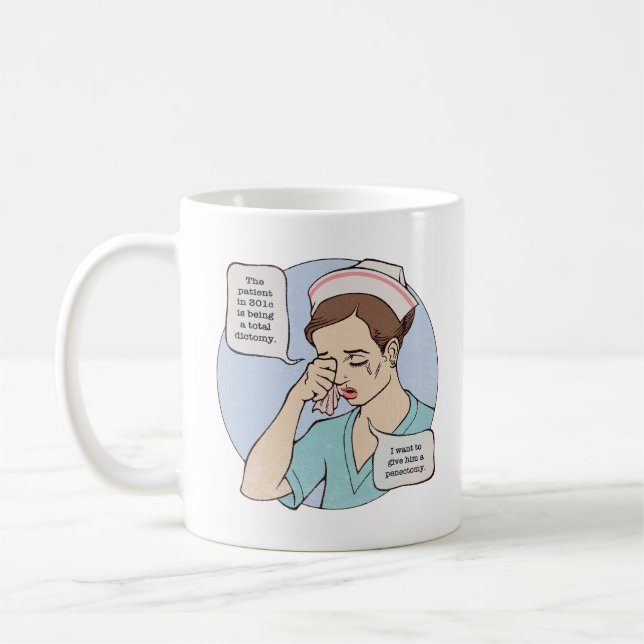 Diktomie sein kaffeetasse (Links)